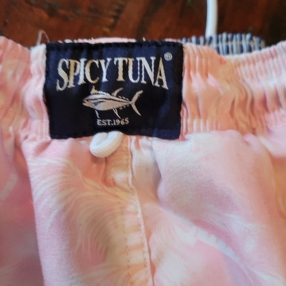 SPICEY Tuna men's swim trunks size small. - Picture 5 of 7